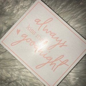 Cute Girly Canvas Home Decor